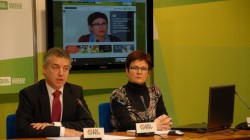 Iñigo Urkullu eta  Amaia Espinosa