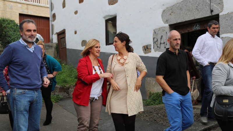 Itxaso Atutxa Dimako batzokiaren 35.urteurrenean