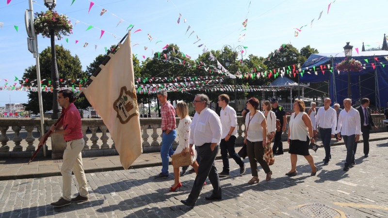 Josu Erkoreka en San Antolin de Lekeitio