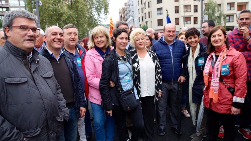 Manifestación Gure Esku Dago