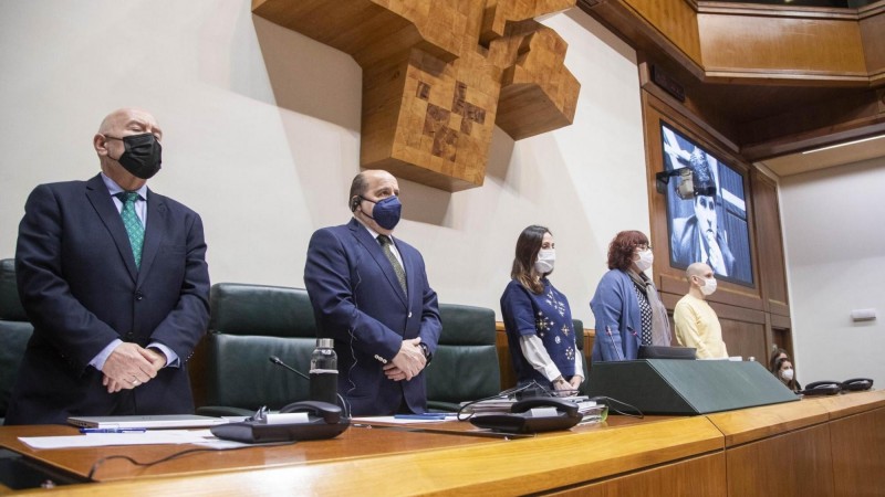 Pleno Ordinario en el Parlamento Vasco (10-02-2022)