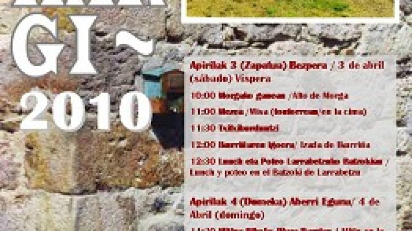 TXORIERRI: Aberri Egunaren bezperan Txorierriko abertzaleak Bizkargira igoko dira.
