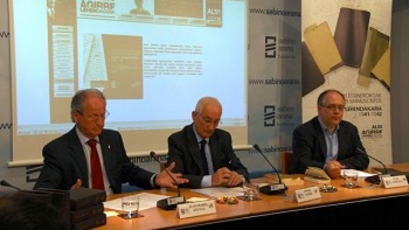 Sabino Arana Fundazioak José Antonio Agirreren egunerokoa edizio faksimilean argitaratu du