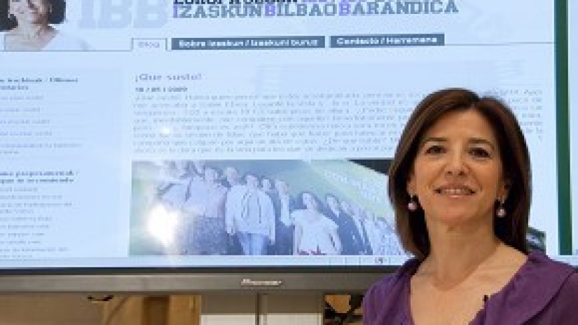 Getxon ospatuko da bihar Blogarien arteko II Topaketa Izaskun Bilbaorekin