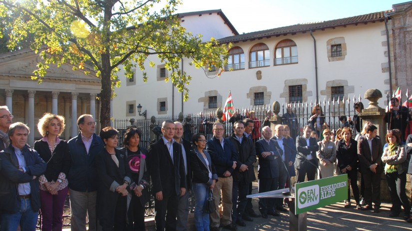 Urkullu: “Euzko Alderdi Jeltzaleak argi eta garbi hitz egingo du: Euskadi Nazio bat da”