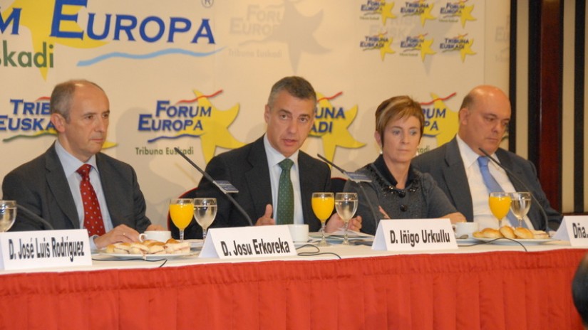 Urkullu : “Madrilen, ekimena eta eragiteko gaitasuna izango duen Euzko Abertzaleak Taldea eratzea dugu helburu”