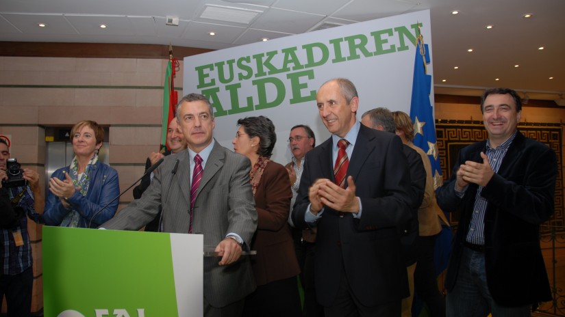 Iñigo Urkullu, Josu Erkoreka, Aitor Esteban, Arant