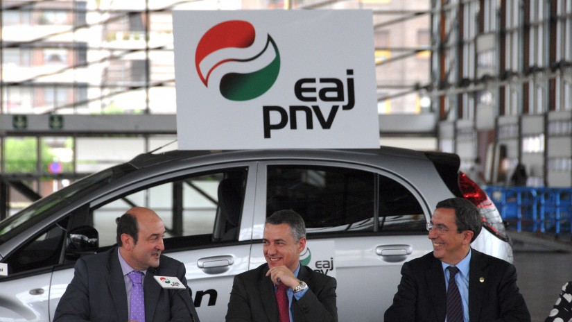 Iñigo urkullu, andoni ortuzar, jose luis bilbao, d