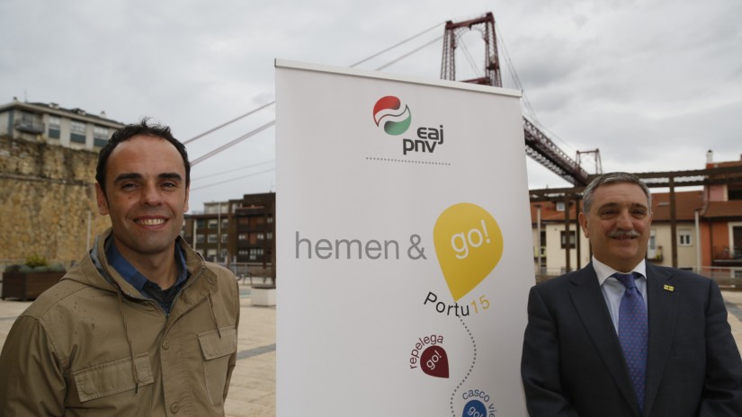 EAJ-PNV de Portugalete presenta su iniciativa de participación ciudadana Hemen&Go!