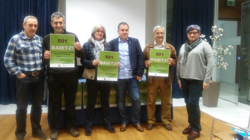 Amorebieta-Etxano pone en marcha la campaña ‘501 baietz!’ a favor del euskera