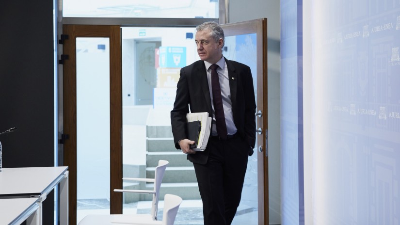 Iñigo Urkullu Lehendakariak Aste Santuan etxean geratzeko deia egin du, konfinamendu eta autobabeserako neurriei eutsiz