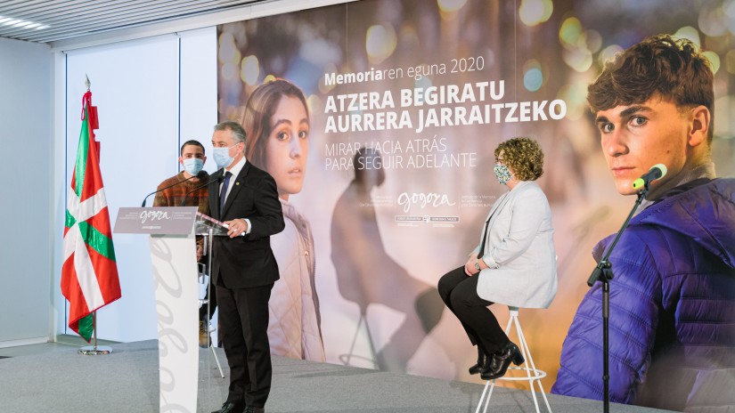 EAJ-PNV participa en todos los actos que se han celebrado hoy con motivo del Día de la Memoria 2020