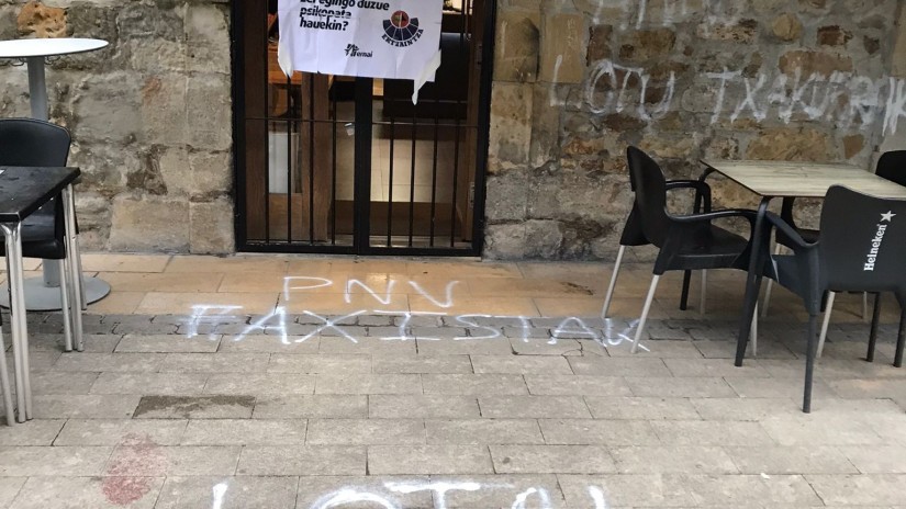 El BBB condena los ataques sufridos la pasada noche contra los batzokis de Elorrio y Ondarroa