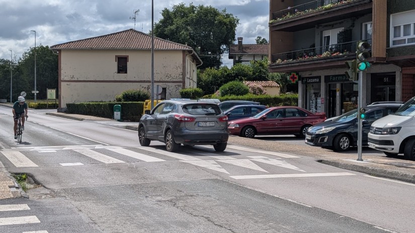 EAJ-PNV de Lezama reafirma su modelo de gestión basado en la escucha activa con la mejora de la seguridad vial en Aretxalde