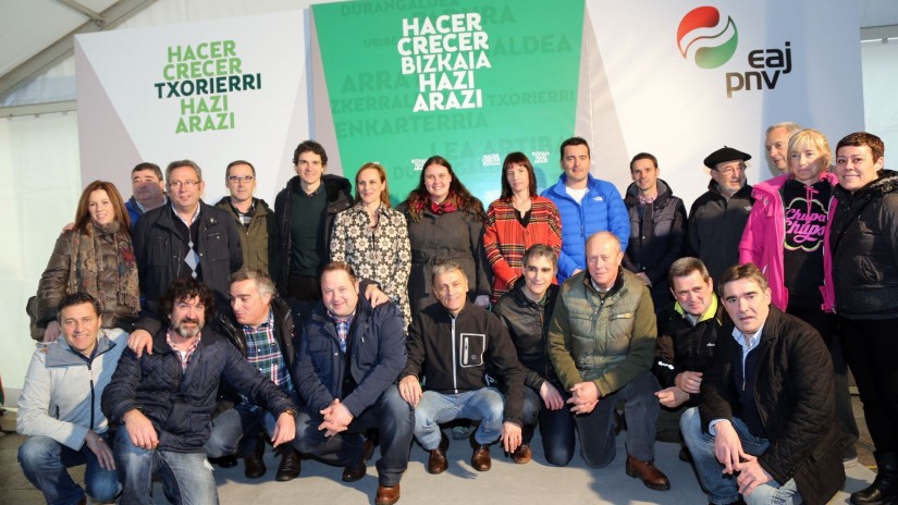 Las candidaturas de EAJ-PNV en Txorierri aportan renovación y experiencia al servicio de la ciudadanía