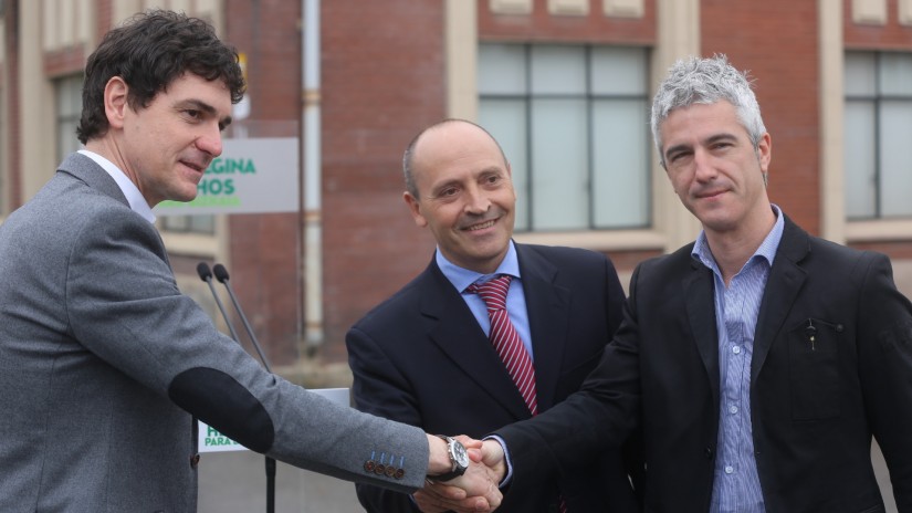 Ibon Uribek iragarri du Bricomart-ek 14 milioi euro inbertituko dituela Galdakaon ehunetik gora lanpostu sortzeko