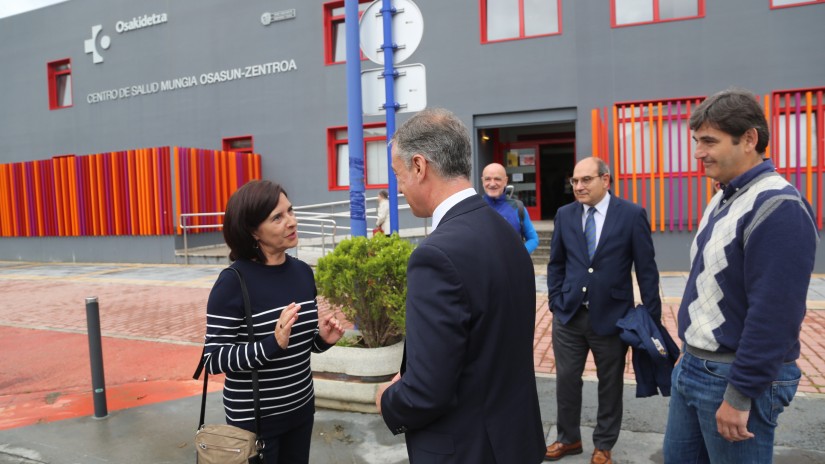 Urkullu se compromete a abrir seis centros de salud de atención primaria la próxima legislatura