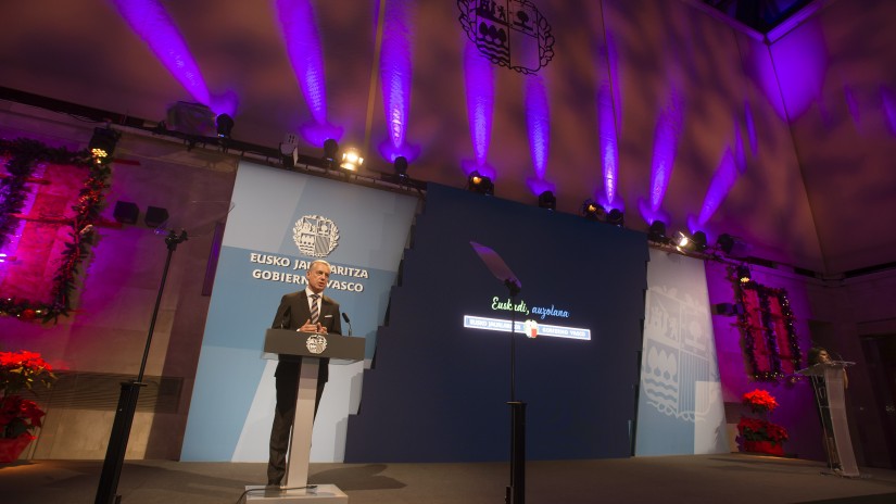 Eusko Jaurlaritzaren “auzolan” jarrera azpimarratu du Lehendakariak herrialdearen erronkei aurre egiteko