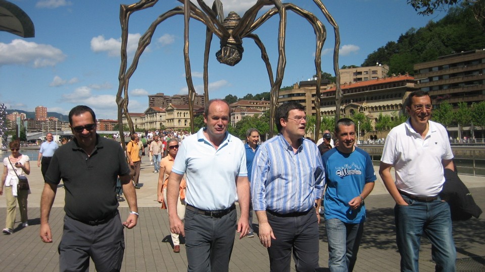 José Luis Bilbao e Iñaki Azkuna. Nagusiak