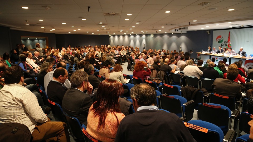 La Asamblea Territorial de Bizkaia de EAJ-PNV elige a Itxaso Atutxa como nueva presidenta del BBB