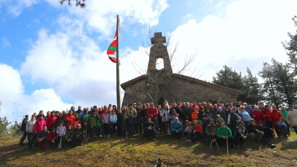 Andoni Ortuzar Aberri Egun bezperan Bizkargin