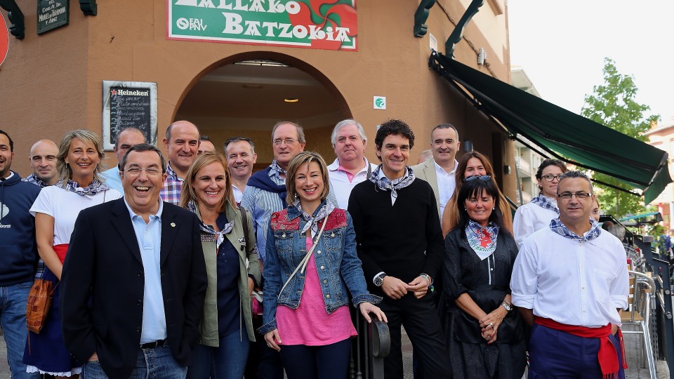 Itxaso Atutxa, Jose Luis Bilbao, Irene Pardo en Gangas de Zalla