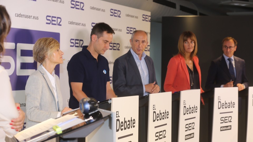 Josu Erkoreka. Cadena SER eztabaida