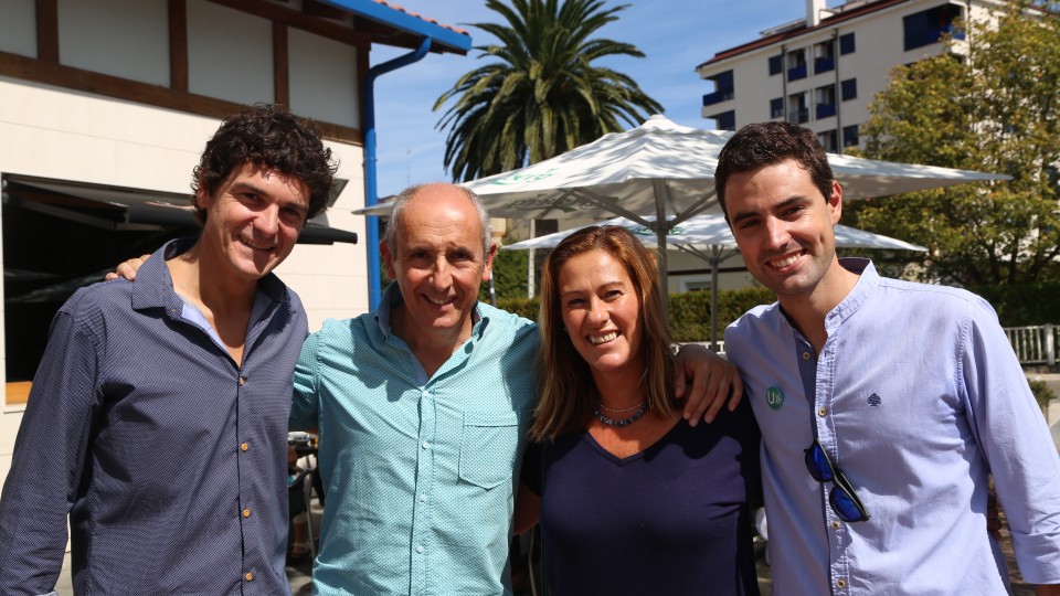 Josu Erkoreka, Leixuri Arrizabalaga, Jon Aiartza, Gotzone Sagardui, Aritz Abaroa eta Unai Rementeria Bakion