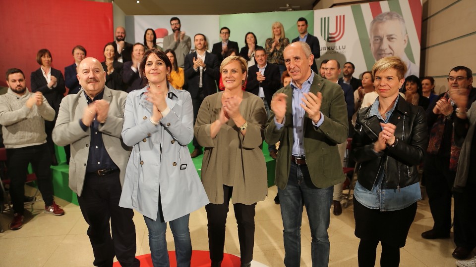 Eusko Legebiltzarrerako Bizkaiko hautagaitzaren aurkezpena
