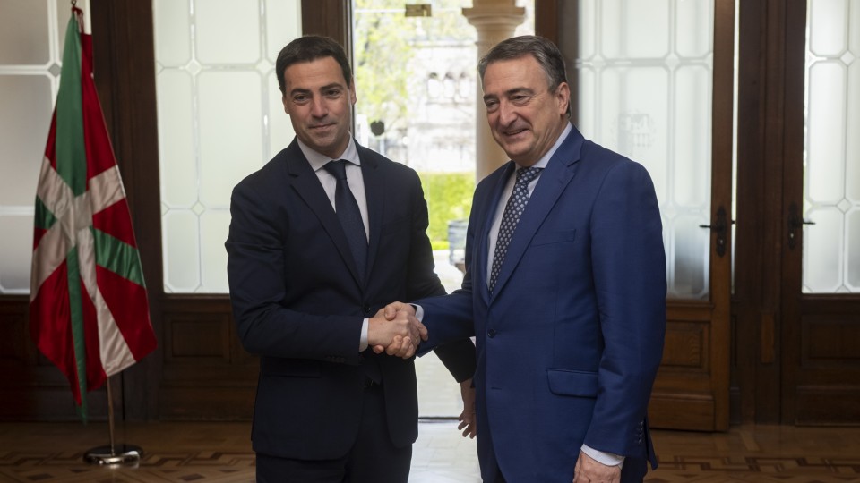 Aitor Esteban-Imanol Pradales Lehendakaria, bilera 