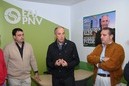 Josu Erkoreka inaugura la oficina electoral de Portugalete