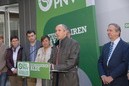 Josu Erkoreka eta Kongresu eta Senaturako Hautagai guztiak. Lantegi Batuak eraikina