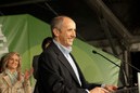 Josu Erkoreka, Iñigo Urkullu y resto de candidaturas en el mitin de Barakaldo
