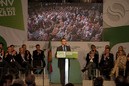Josu Erkoreka, Iñigo Urkullu y resto de candidaturas en el mitin de Barakaldo