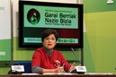 Belen Greaves, EAJren Aberri Kontseiluaren (EBB) Idazkaria da