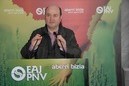 Andoni Ortuzar eta Joseba Aurrekoetxea 2012.ko Aberri Egunaren aurkezpenean