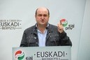 Andoni Ortuzar Bakioko Alderdikide egunean 