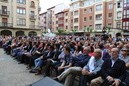 Mitin electoral en Getxo. Urkullu, Ortuzar, Rementeria, Landa