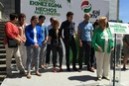 Unai Rementeria eta Koldo Goitia -  Lekeitioko mitinean