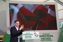 Basauriko mitina - Andoni Busquet Unai Rementeria Iñigo Urkullu Andoni Ortuzar