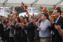 Basauriko mitina - Andoni Busquet Unai Rementeria Iñigo Urkullu Andoni Ortuzar