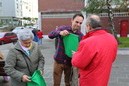 Itxaso Atutxa, Pilar Ardanza y Jabier Aranburuzabala en Portugalete