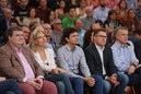 Acto en Getxo. Aitor Esteban, Iñigo Urkullu y Andoni Ortuzar