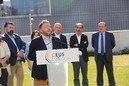 CEUS Europako Hauteskundeetarako Koalizioaren aurkezpena Izaskun Bilbao Barandica (EAJ-PNV), Luis Padilla (CC), Juan Carlos Piñeiro (CxG), Daniel Innerarity (GB), María del Mar Llaneras (El Pi) y Llui