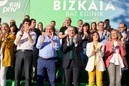 Mitina Barakaldo. Amaia Del Campo, Unai Rementeria, Izaskun Bilbao Barandica, Iñigo Urkullu, Andoni Ortuzar