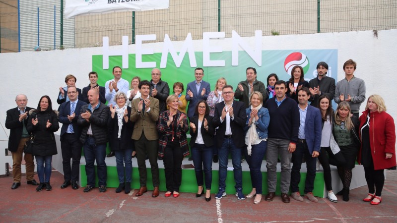 2019.05.02 Getxoko hautagaitzaren aurkezpena 2019.05.02 Getxoko hautagaitzaren aurkezpena