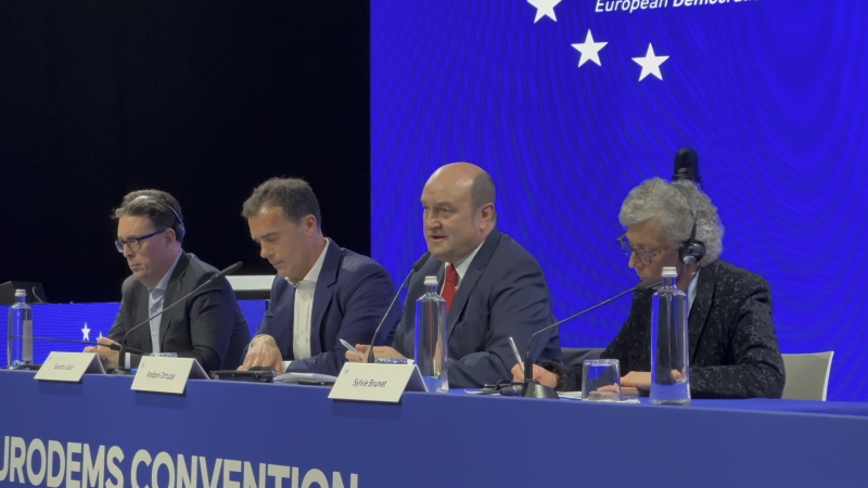 Europako Alderdi Demokrataren Konbentzioan Florentzian Europako Alderdi Demokrataren Konbentzioan Florentzian