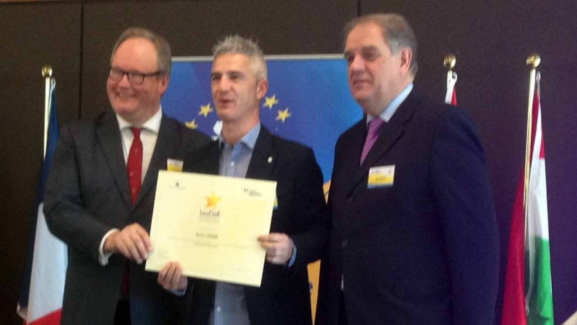 Europako Parlamentuko ALDE taldeak urteko sarien artean, Ibon Uribe dauka izendauta