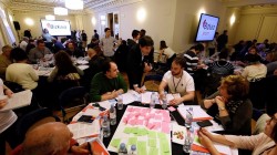 Rementeria Santurtzin izan da Ezkerraldeko eta Meatzaldeko biztanleekin Aldundiaren kudeaketaren berri emateko