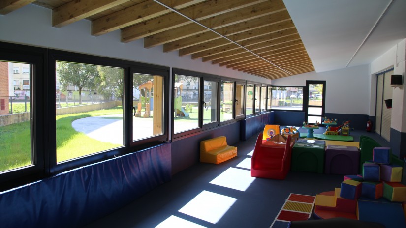 Mungiako Uriguen haurreskolak itxura berria du Mungiako Uriguen haurreskolak itxura berria du